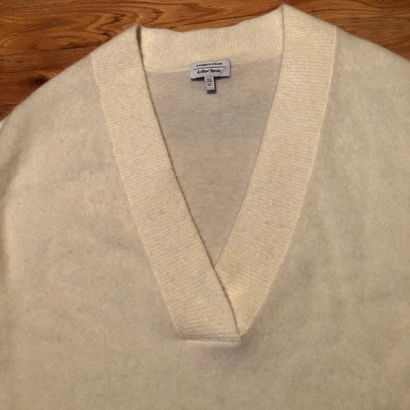 NEW Alpaca Deep V Neck Sweater | & Other Stories - Picture 7 of 8